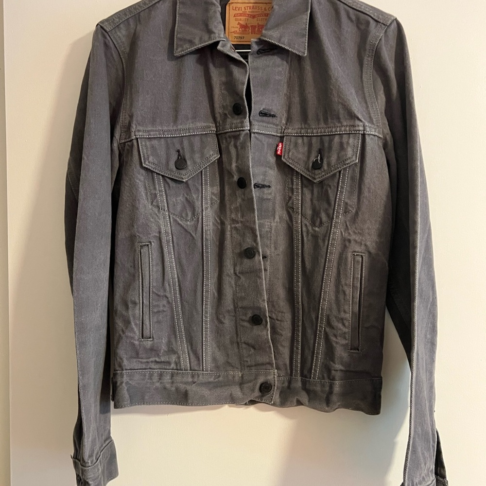 Levi's Charcoal Denim Jacket